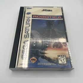 Robotica (Sega Saturn, 1995) CIB Complete Reg
