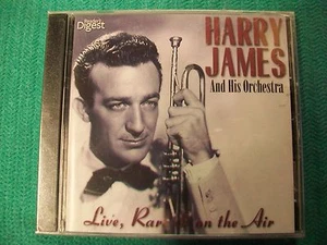 HARRY JAMES AND HIS ORCHESTRA LIVE, RARE & ON THE AIR 2 DISC CD COLLECTION - Imagen 1 de 2