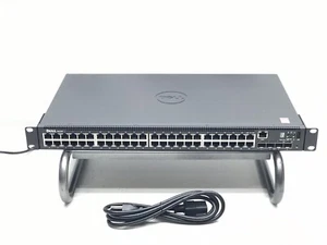 Dell N1548 E15W 48-Port Gigabit Ethernet Gigabit Switch with Rack Ears - Picture 1 of 5