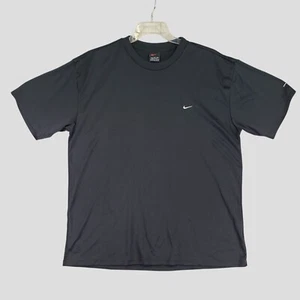 Nike Vintage 90's Swoosh Knit Short Sleeve T-Shirt USA Mens XL - Picture 1 of 9