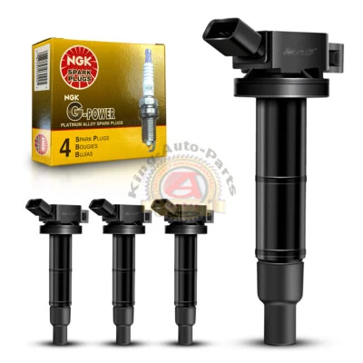 Ignition Coil Pack NGK Platinum Spark Plug For Toyota Camry Corolla Lexus UF333 Foto 1 de 4