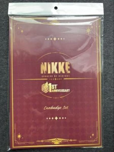 Goddess of Victory NIKKE 1st Anniversary Can Badge Set From Japan New - Bild 1 von 3