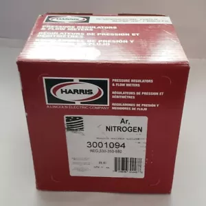 Harris Model 330 Argon Nitrogen Single Stage Withdrawal Regulator 330-350-580 - Picture 1 of 11