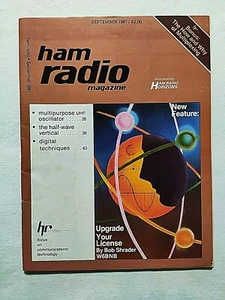 HAM RADIO MAGAZINE SEPTEMBER 1981 MULTIPURPOSE UHF OSCILLATOR-DIGITAL TECHNIQUES - Zdjęcie 1 z 2