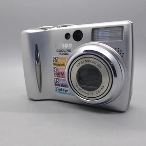 Nikon Digital Camera Coolpix 5200 5.1MP Silver Tested *Read* - Picture 1 of 8