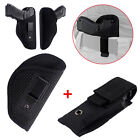 Tactical Concealed Carry Iwb Soft Gun Pistol Holster With Single Magazine Pouch