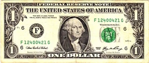 $1 2006 Fancy Serial F12400421G RADAR PALINDROME!!!! - Picture 1 of 1