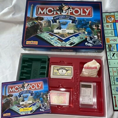 Monopoly Northern Ireland Edition 2000 Winning Moves Made in the UK - Image 1 of 4