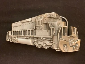 3489 Lokomotive RailRoad Train Vintage 1992 The Great American Belt Buckle Co - Bild 1 von 2