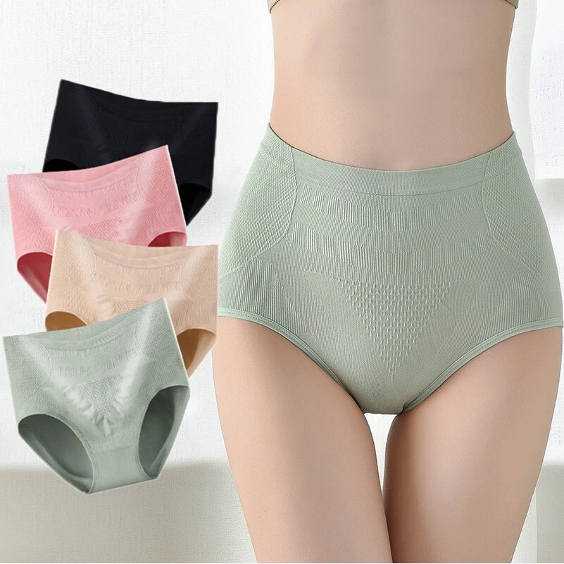 2/3pcs Shapers Women High Waist Body Shapewear Underwear Tummy Control Panties - Image 1 of 4