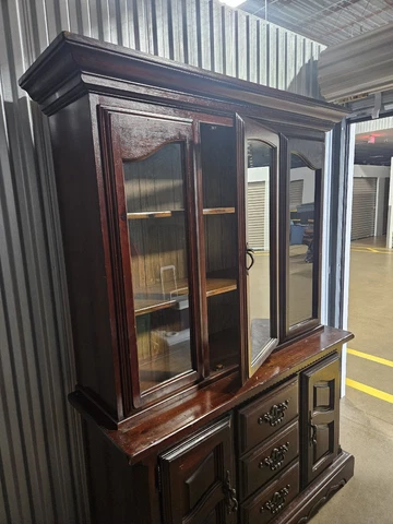 Solid Wooden China Cabinet, Numbers In Pictures Cover