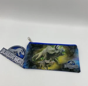 Nueva bolsa de lápiz Universal Jurassic World con etiquetas - Imagen 1 de 5