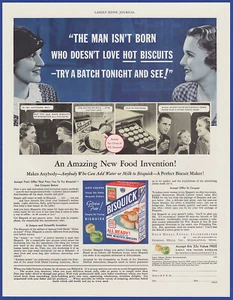 Vintage 1933 BISQUICK Biscuits Gold Medal Kitchen Food 30's Print Ad - Picture 1 of 1