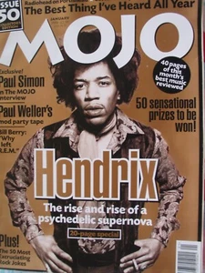 MOJO MAGAZINE JANUARY 1998 JIMI HENDRIX - Picture 1 of 1