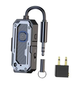 Bluetooth Transmitter Receiver Audio Adapter, Wireless AUX for 2 - Zdjęcie 1 z 7