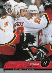 Tarjeta de hockey 2002 Upper Deck #26 Craig Conroy Center Calgary Flames - Imagen 1 de 2