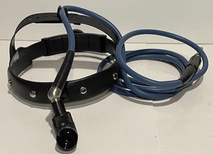 Fiberoptics Fiber Optic Surgical Headlight H5000V Made In USA Headset - Picture 1 of 8