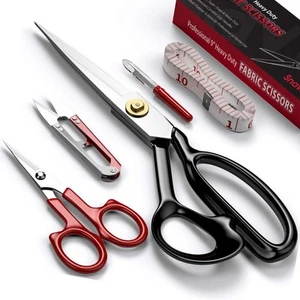 Fabric Scissors Tailor Sewing Shears - 9 Inch Heady Duty Scissors for Fabric ... - Picture 1 of 6