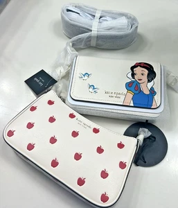 !New Disney X Kate Spade New York Snow White Double Up MINI Crossbody Adorable! - Picture 1 of 2