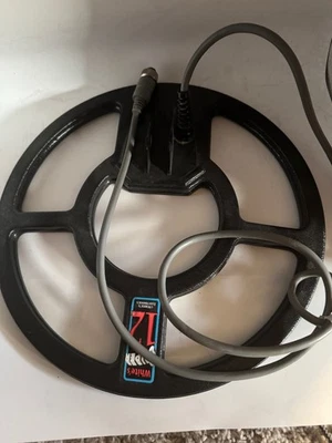 White's 12 inch Super Coil Metal detector coil of XLT like new - Image 1 of 2