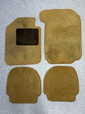 Alfombrillas alfombra champán bronceadas de fábrica carrocería Porsche 911 930 GB vintage 74-89 OEM Foto 1 de 4