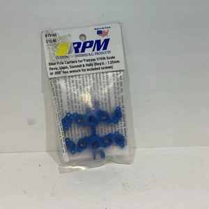 NIP RPM #73165 Blue Axle Carriers For Traxxas 1/16th Revo Slash Summit & Rally - Bild 1 von 2