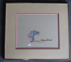 Chuck Jones "The Cricket in Times Square" - Original Production Cel, Signed 1979 - Picture 1 of 4