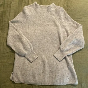 J Jill Damen Kaschmir Stehkragen Pullover Strickpullover Gr. Medium Beige - Bild 1 von 8