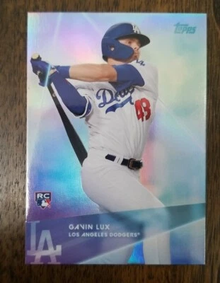 2020 Topps X Steve Aoki Wave 1 Gavin Lux Rookie RC Rainbow Parallel Card #20 - Image 1 of 2