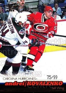 1999-00 Pacific Copper #75 Andrei Kovalenko
