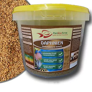 Daphnien Wasserflöhe 3 Liter Eimer 600 g Futter Getrocknetes Zierfischfutter - Bild 1 von 1