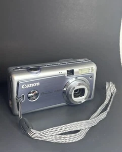 Canon Digital Camera PowerShot A400 3.2MP Blue Tested Working - Picture 1 of 13