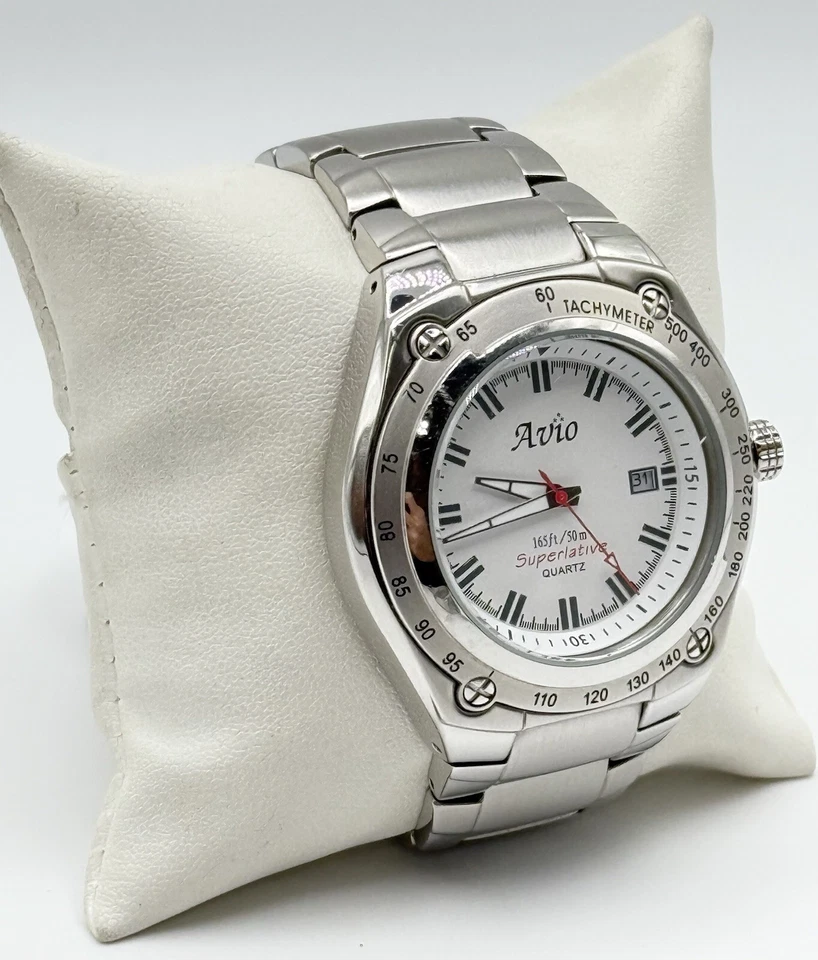 Reloj Avio 165 pies/50 m cuarzo superlativo inajustable Miyota 2115 Japón batería nueva Foto 1 de 4