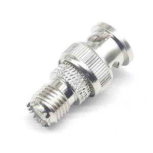 Durable BNC Male To MINI UHF Female 8.3 Female To BNC Male Q9 Male To 8.3 Female - Picture 1 of 6