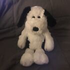 Ty Attic Treasures Muggy Puppy Dog Plush Stuffed Animal Black White 13” 2017 Toy
