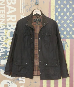 199 £ Barbour Utility rustikale braune Damen-Wachsjacke UK 18 16 US 14 12 EU 44 42 - Bild 1 von 6