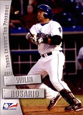 2011 Texas League Top Prospects Grandstand #24 Wilin Rosario Dominican Republic 