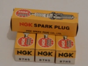 NGK Spark Plug Motorcycle street/Motorcycle Off-Road B7HS Spark plug New - Imagen 1 de 1