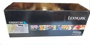 Authentique TONER Lexmark C925X73G - CYAN -pour C925de 925dte; X925de 925de - Bild 1 von 1