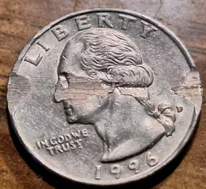 1996 D US quarter Mint error - Picture 1 of 6