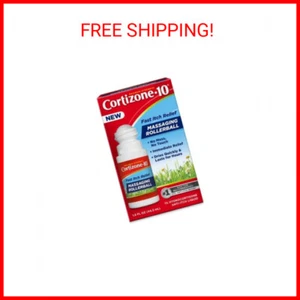 Cortizone 10 Maximum Strength Fast Itch Relief with Massaging Rollerball, 1% Hyd - Picture 1 of 2