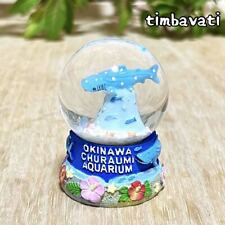 Okinawa Churaumi Aquarium Whale Shark Snow Dome Snow Globe Japan F/S