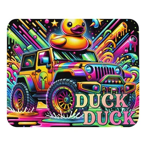 Neon 4x4 Off Road Duck Mouse pad - Afbeelding 1 van 1