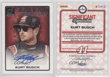 2017 Panini Donruss NASCAR Significant Signatures Kurt Busch #S-KU Auto