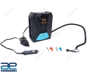 150 PSI Digital Electric Air Pump 12V Tire Inflator Portable Air Compressor @Vi - Bild 1 von 10