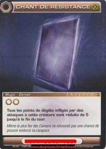 Chant de Résistance #194 [Aube de Périm] carte FR - Chaotic TCG - Foto 1 di 2