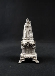 Statua Vergine Con Bambino 'Consolatrice Degli Afflitti' Regolo Fine XIX Secolo - Bild 1 von 10