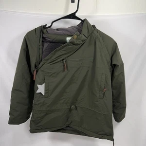 New Miniture Copenhagen Army Green Children’s Outdoor Coat Jacket 8Y - Picture 1 of 9