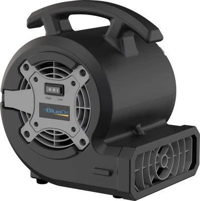 BlueDri Portable 1/8 HP Mini Multi-Purpose Air Mover Blower Utility Fan for H... - Image 1 of 4