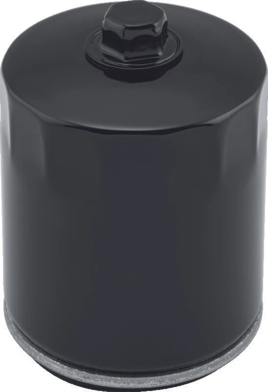 Filtro de aceite Twin Power Fits M8 negro con tuerca para Harley-Davidson 62700296 Foto 1 de 1